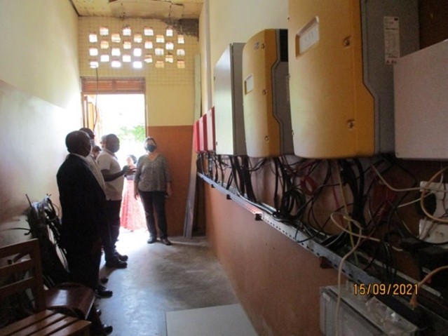 'Solarlabor' in Kitamba